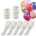 1200pcs Points de Colle Ballon, VEGCOO Colle Ballon Double Face Dots Ruban Colle, Amovible Autocollant Point Adhésif pour Décoration de Noël, Mariage, Fête Anniversaire (12 Rouleaux) (A)