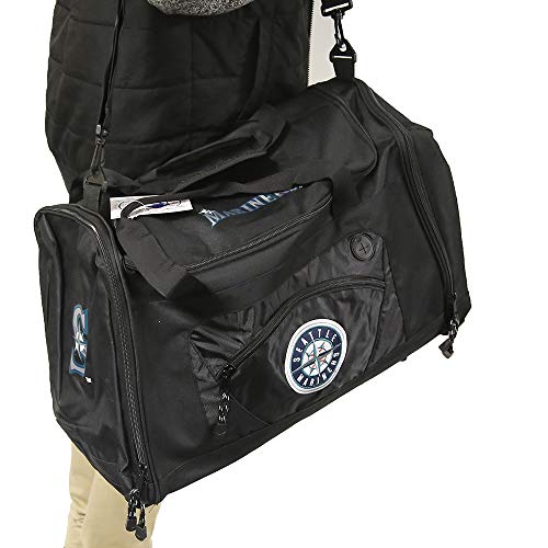 Image of MLB Seattle Mariners inchRoadblock inch Duffel, 20 inch x 11.5 inch x 13 inch