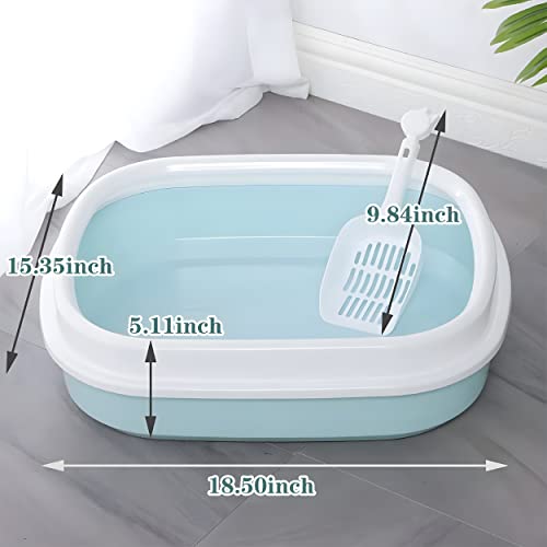 Tails-of-Joy-Cat-Litter-Box-Tray-with-Free-Scooper-Semi-Closed-Design-and-Durable-Quality-Suitable-for-All-Adult-Cats-Kittens