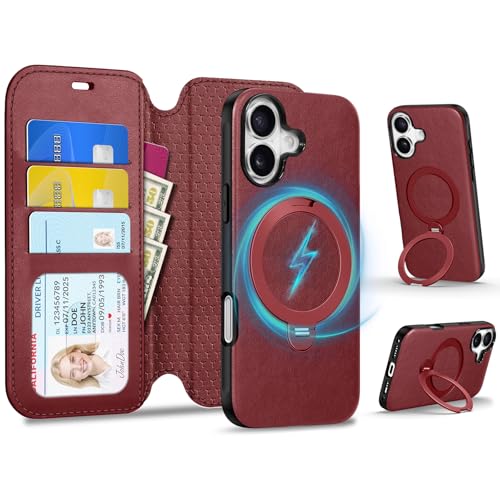 Coque iPhone 17 antichoc en rouge foncé pour sécuriser vos déplacements urbains