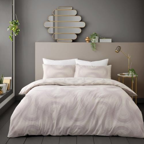 GC GAVENO CAVAILIA Funda nórdica doble con fundas de almohada | Funda nórdica transpirable de polialgodón con fundas de almohada | Juego de cama doble reversible (200 x 200 cm) | Juego de cama lavable