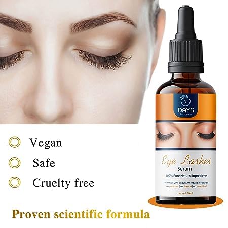 Miniatura 2 de Aceite de suero para el crecimiento de pestañas y potenciador de cejas - 'Dermatologist Certified' - Resultados garantizados en solo 3-4 semanas