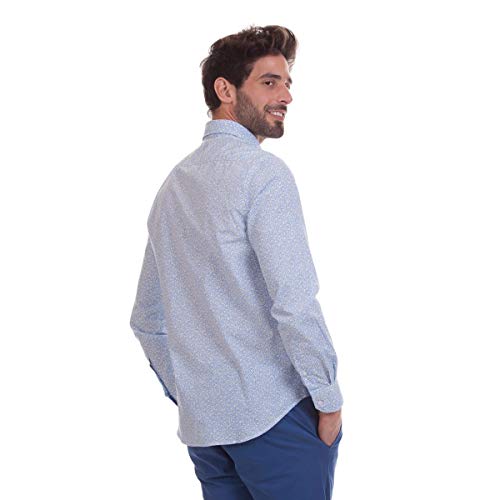 Chemise manches longues coton regular fit mode homme