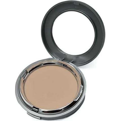 Pure Ziva Mineral Based Pressed Face Powder, No Animal Testing, Talc & Paraben Free, Light Shade Cover