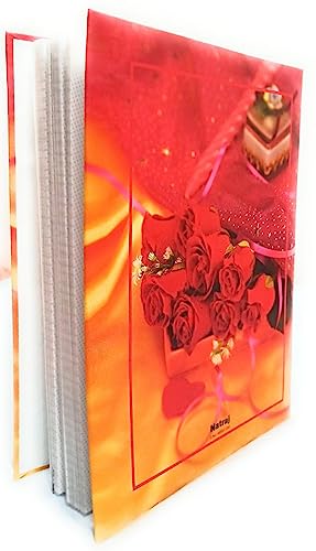 Image of Natraj Series Photo Album with Extra Clear PVC Film 200 Photos (Photo Size Supported: 4x6 Inches, Multicolour) (Design 6)