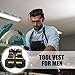 Adjustable Tool Vest - Lightweight Work Vest with Comfort Support & Pockets | Tool Belt for Construction, Carpenters | Durable Work Vest with Adjustable Straps, Heavy-Duty Construction Support Jacket