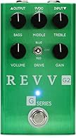 Amp in a box: Big driven amp tone, organic feel and 3 voicing options Plays nicely with: Combos, Heads, Pedalboard Rigs, in Effects Loops and with Cab Modelling Voicing based on Revv’s signature ‘Green Channel’. An expressive and dynamic crunch voici...
