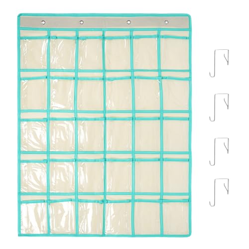 SAVORLIVING Au-dessus de la porte organisateur téléphone portable suspendu classe tableau de poche mur porte placard suspendu organisateur sac de rangement...
