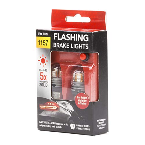 Pilot Automotive Bright 1157 1034 1178 2057 2357 7528 2057 1142 Red Led Strobing Flashing Brake Mini Bulb W/921 T8 T12 T15 192 194 168 175 920 Reverse White Led Mini Bulb Kit #TOP1