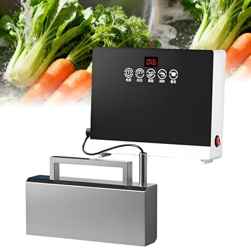 HuanEssentric 360W Lavavajillas Portátil,Máquina Limpieza Fregaderos Encimera,Potencia Y Control Táctil Sencillo,Sin Instalación,para Platos,Utensilios Y Productos Frescos