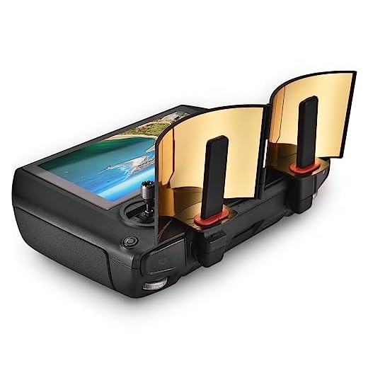 TOZO for DJI Mini SE/Mavic 2 Pro/Mavic Pro Platinum/Mavic 2 Zoom/Spark/Mavic 2/Air/Mini Antenna Signal Range Booster Parabolic Foldable Controller Transmitter Signal for Extended Extend Gold