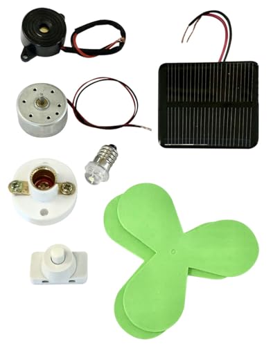 Kit scolastico elettrico solare con caratteristiche tecniche avanzate ideale per progetti educativi e apprendimento delle energie rinnovabili.