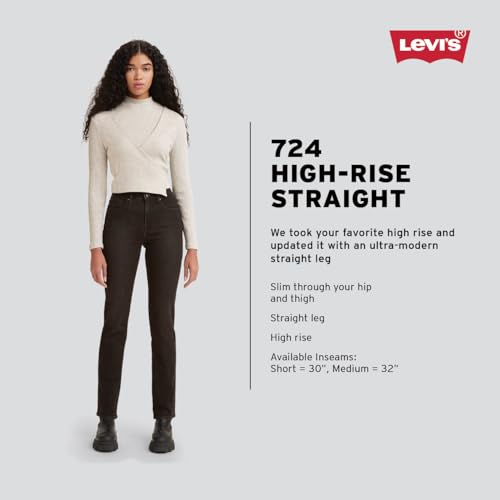 Image of Levi's Women's 724 High Rise Straight Jeans