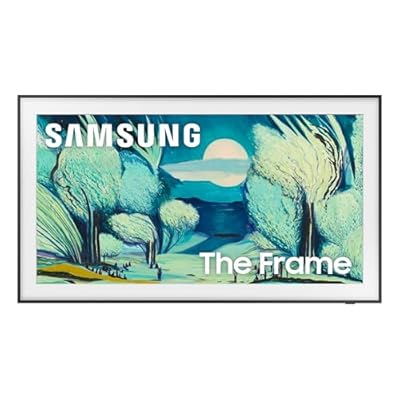 Samsung 43-Inch Class The Frame LS03F 4K QLED Smart TV (2025 Model) Slim Fit Wall Mount, Modern Frame Design, NQ4 AI Gen2 Processor, Art Mode, Artful Picture Quality, Samsung Vision AI, Alexa Built-in