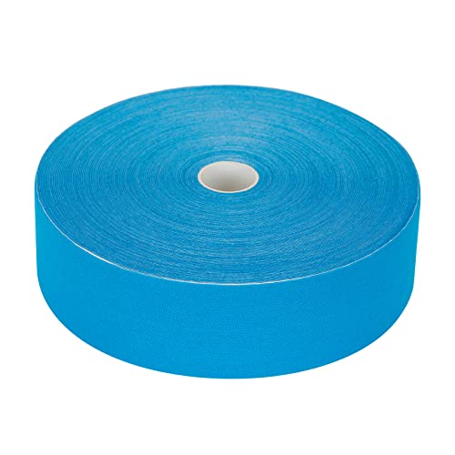PHYTOP Kinesiologie Tape Endlosrolle, elastisches Physiotape Kinesiotapes wasserfest (5cm x 35m), K Tape für Muskelverletzungen (Blau) Cover