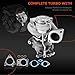 A-Premium TF035HL8 Complete Turbo Turbocharger Kit, with Wastegate Actuator & Gasket, Compatible with Nissan Juke 2011 2012 2013 2014 2015 2016, 1.6L, MR16DDT, Replace# 49335-00880, 14411-1KC1B