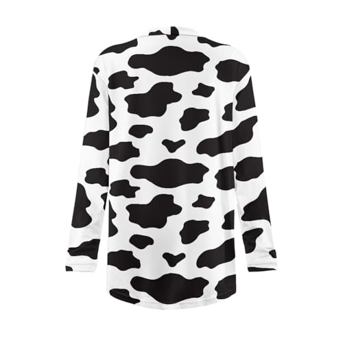 Image of Cardigan Sweaters for Women Long Sleeve Cardigan Soft Drape Open Front Fall Dusters V-Neck Jackets Dressy Loose Coat