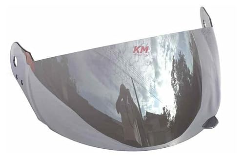 Viseira Cromada Compativel Mixs Gladiator Neo Cobra Raptor MX2 Power Eteceter Tratamento Anti-risco