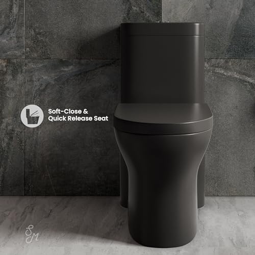 Swiss-Madison-SM-1T108MB-Monaco-One-Piece-Elongated-Toilet-Dual-Flush-Matte-Black Swiss Madison SM 1T108MB Monaco One Piece Elongated Toilet Dual Flush Matte Black