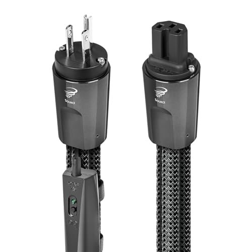 AudioQuest Tornado Constant-Current (Source) Power Cable - 1m - 1 x C13 > 1 x 3-Prong Wall Plug
