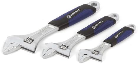 Kobalt 3-piece Adjustable Wrench Set