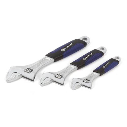 Kobalt 3-Piece Adjustable Wrench Set #TOP1