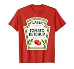 Ketchup Halloween Costume Tomato Matching Halloween Ketchup T-Shirt