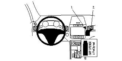 Preisvergleich Produktbild Brodit 854595 ProClip Halterung