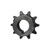 AlveyTech #40/41 Chain - 10 Tooth Jackshaft Sprocket Gear with a 3/4' Bore for Go-Karts & Mini Bikes