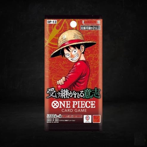 1 Pack of ONE Piece Card Game (OP 13) TCG Team Booster Pack
