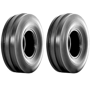 Two 6.00-16 Tri-Rib Front Tractor T...