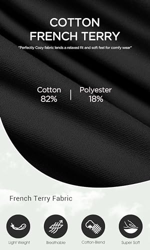 Ododos Women'S Sweat Shorts 5 Inch Cotton French Terry High Waist Workout Casual Lounge Shorts With Pockets thumb #4