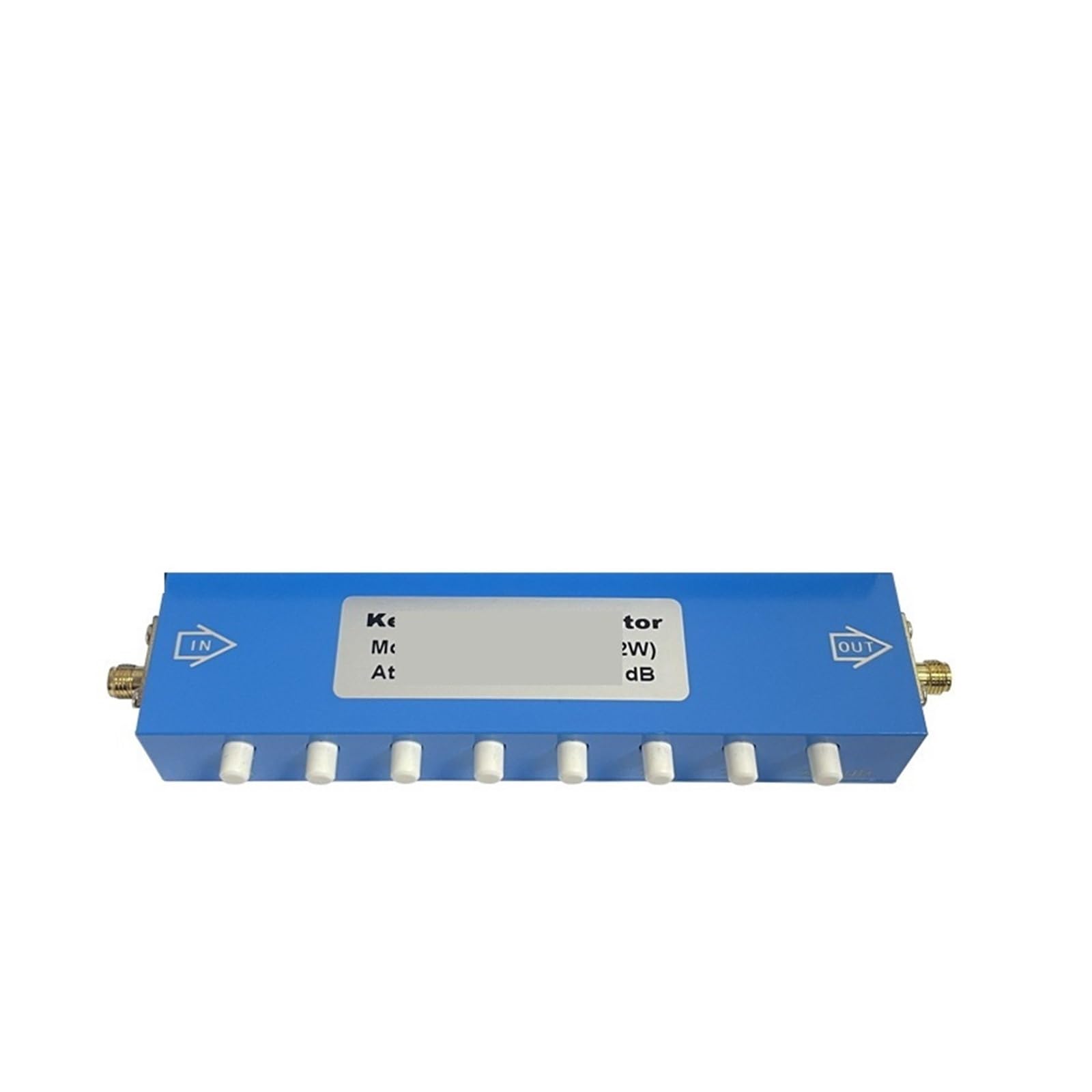 Atténuateur réglable Bouton SMA-K réglable, atténuateur de pas de 1dB, 3G, impédance 0-90dB, 50Ω(0-60dB 2W DC-4G)