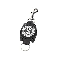 Scubapro Unisex – Erwachsene Premium Retractor w/Stop Zubehör, Schwarz, None or Other
