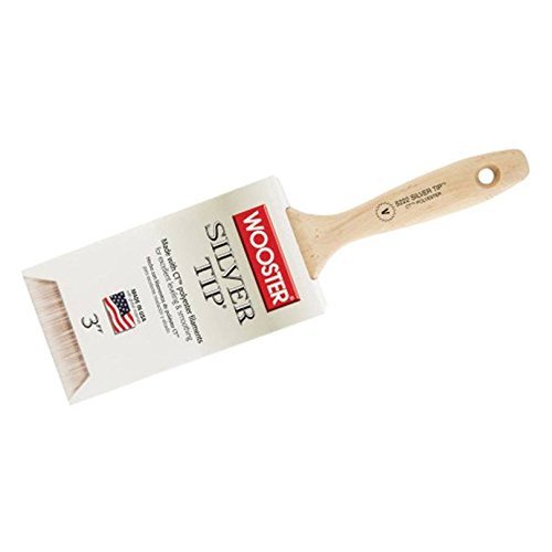 Wooster Silver Tip 3 in. W Flat Polyester Blend Paint
