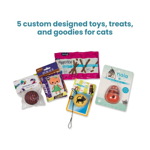 KitNipBox | Happy Cat Box | Monthly Cat Subscription Boxes Filled with Cat Toys, Kitten Toys, North American Grown Catnip Toys, and Cat Treats - Thumbnail 2