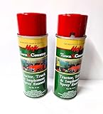 Cannot Ship to CA. 2 Cans Red Spray Paint for IH International Farmall Tractor and Implement