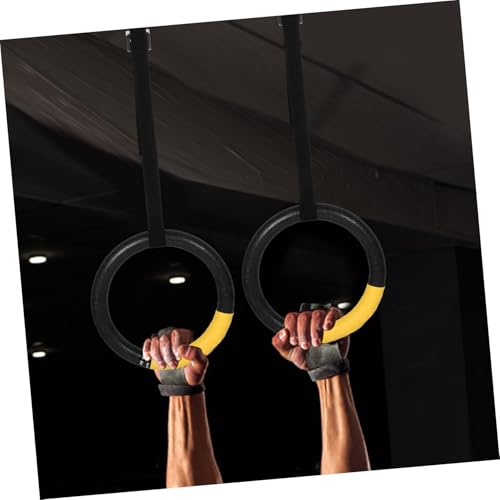 Anillas para gimnasia con correas para barra de dominadas miniatura 4