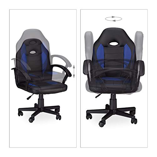 Relaxdays-Silla-Gaming-XR7-Ergonomica-Piel-Sintetica-Azul-90-x-57-x-50-cm