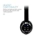MEE audio Runaway 4.0 Bluetooth Stereo Wireless + Wired Headphones with Microphone (Black)