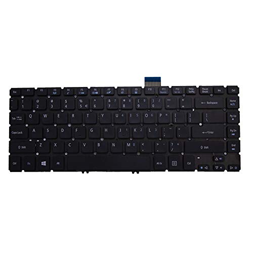 Teclado para Notebook Acer Aspire M5-481T-6417 | Preto Inglês Internacional - US