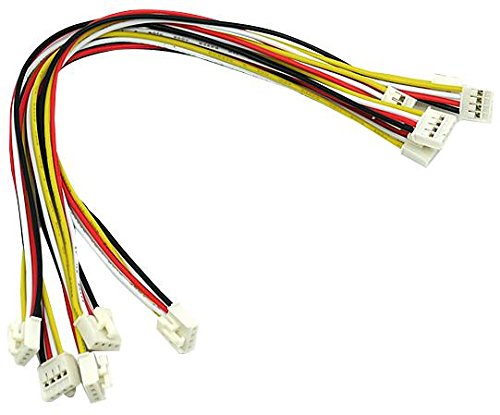 Preisvergleich Produktbild Teensy Grove - Universal 4 Pin Buckled 20cm Cable (5 PCs Pack)