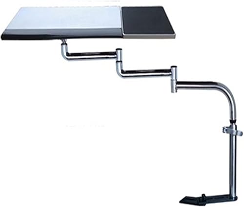 Miniatura 6 de OK850 - Soporte de montaje para computadora portátil de 360 grados con movimiento completo, para escritorio, mesa de comedor, mesa de escritura,