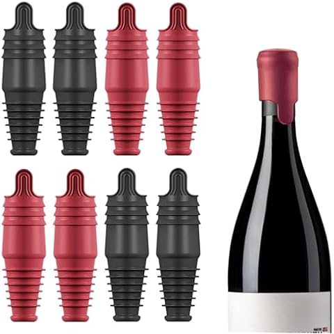 SisBroo Silicone Wine Stoppers Cover