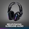 Blue Yeti Game Streaming Kit with Yeti USB Gaming, Podcast Mic, Pop Filter, PC/Mac/PS5 + G733 Lightspeed Wireless Gaming Headset with Suspension Headband, Lightsync RGB, and PRO-G audio - Blackout