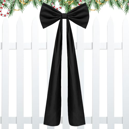 Lazos para árbol de Navidad de terciopelo premium, decoración de larga duración para la entrada 7
