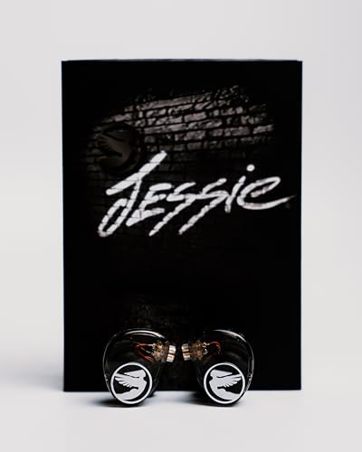 Image of Jessie Universal IEM in Ear Monitor Earbuds, Black