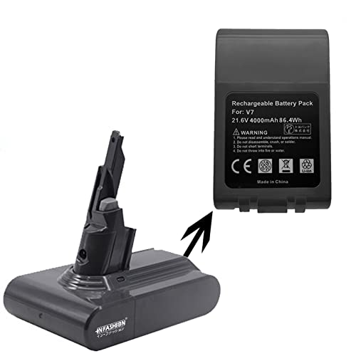 In Fashion �yPSE�F�؍ς݁z D son V7(SV11) �݊� �o�b�e���[ 21.6V 4.0Ah Dyson V7�V���[�Y �Ή��p �o�b�e���[ In Fashion �d���H��p �݊��o�b�e���[