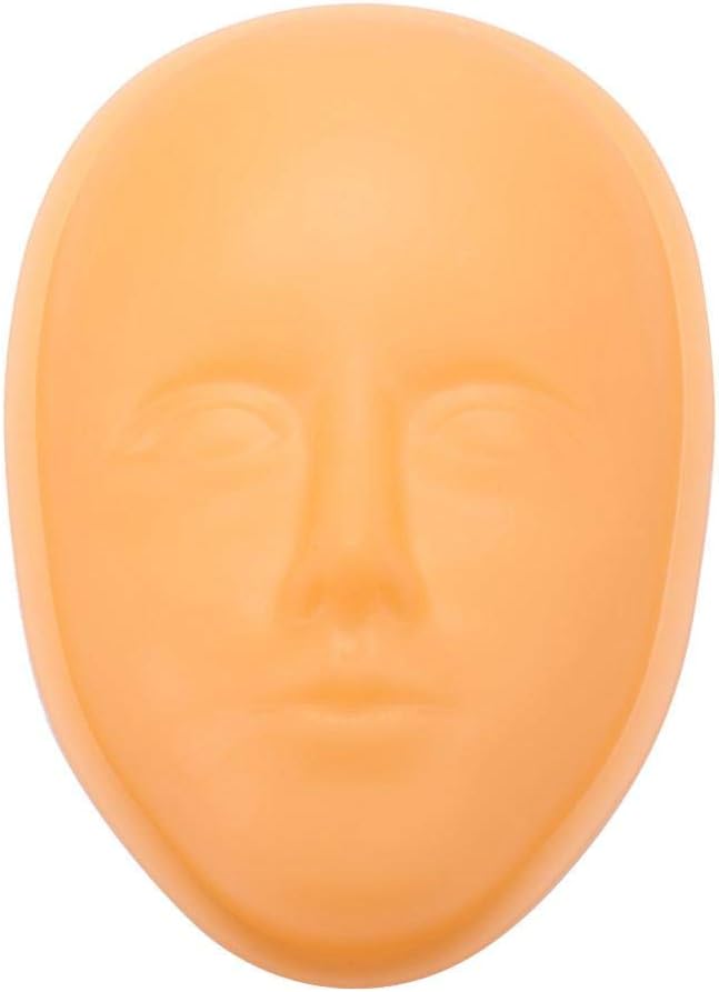 Silicone Practice training Head, Cosmetology Mannequin head Mannequin