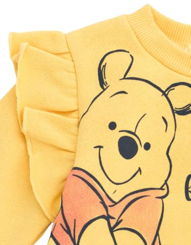 Disney Winnie the Pooh 2-Piece Sweatshirt and Pants Set Yellow 3-6 Months - image 4